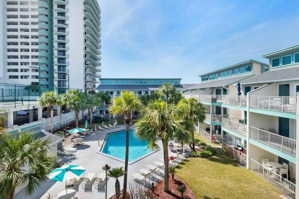 Cozy And Bright Condo On Private Section Of Beach With A Pool! Panama City Beach Apartment